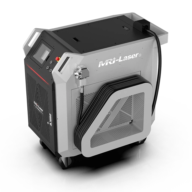 MRJ äsja välja lastud impulsslaserpuhastusmasin - 500 W, 1000 W, 2000 W impulsslaser