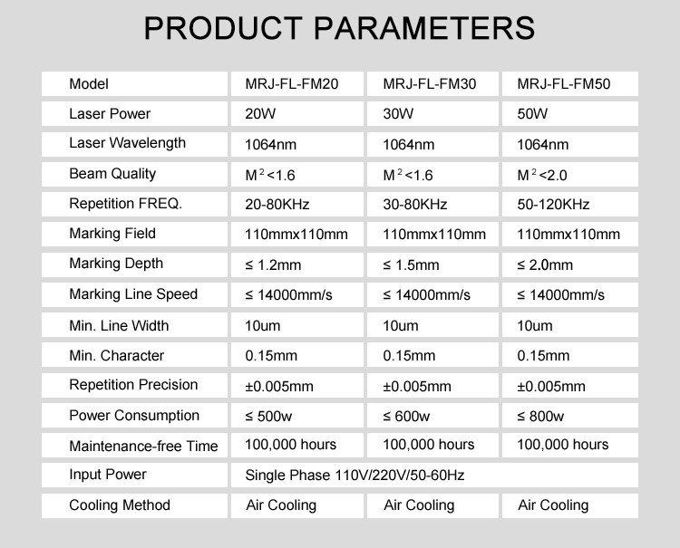 Flying laser marking machineMRJ-FL-FM203050060001