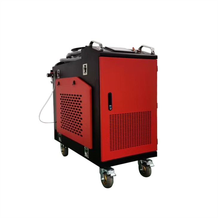 Kaheteljeline 3000 W pidev laserpuhastusmasin